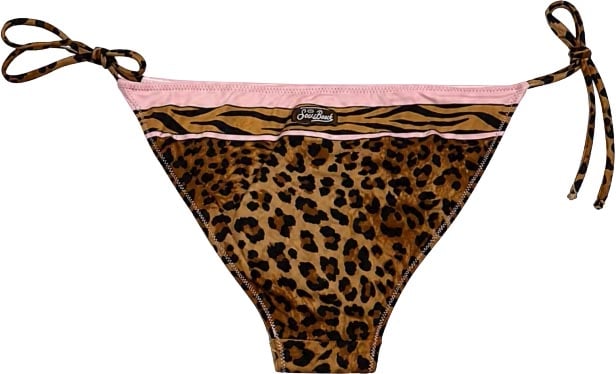 MC2 Saint Barth Sea Clothing Leopard Beige