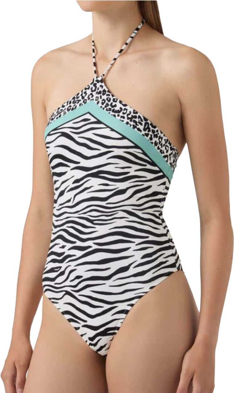 MC2 Saint Barth Sea Clothing Zebra Wit