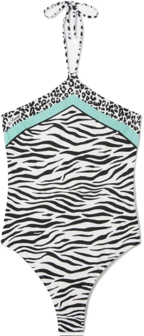 MC2 Saint Barth Sea Clothing Zebra Wit