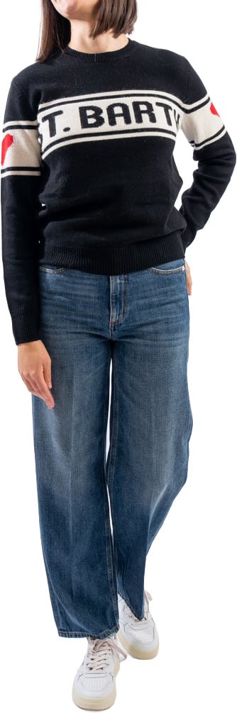 MC2 Saint Barth Sweaters Nero Zwart