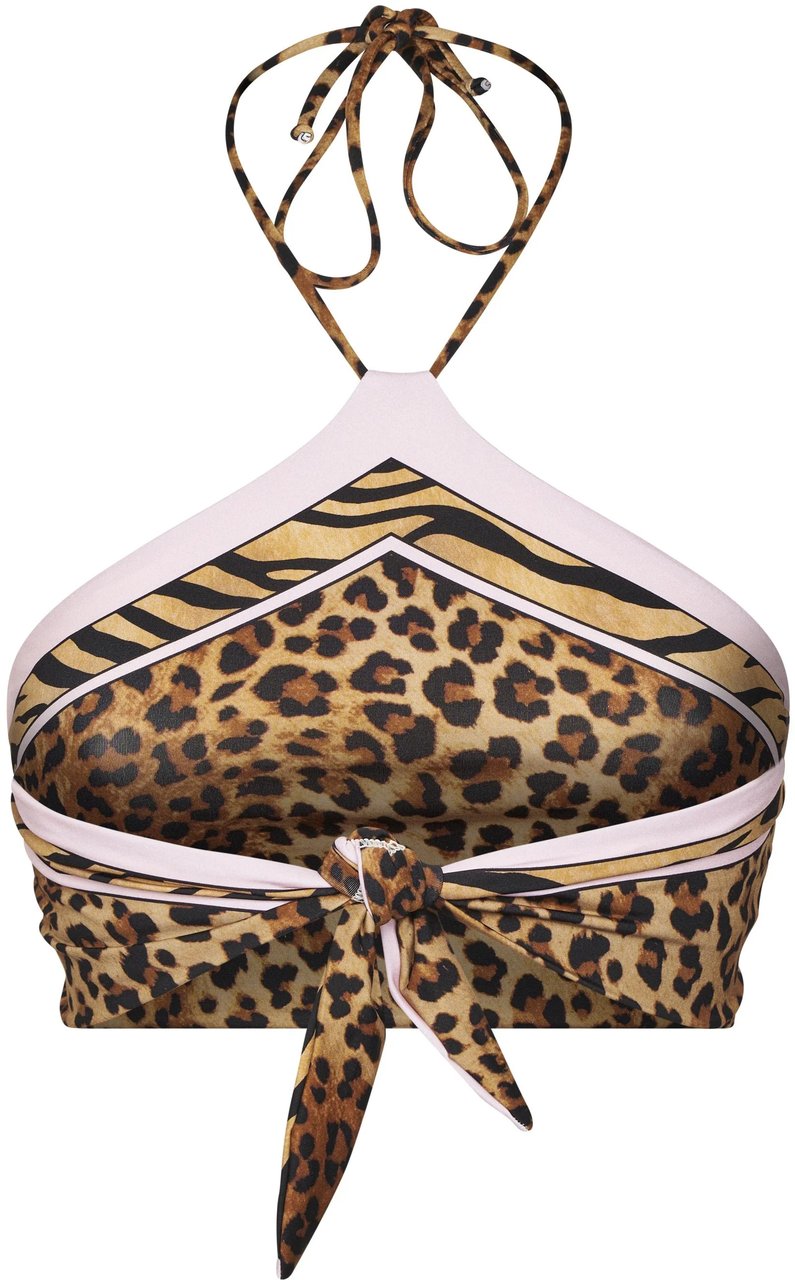 MC2 Saint Barth Sea Clothing Leopard Beige