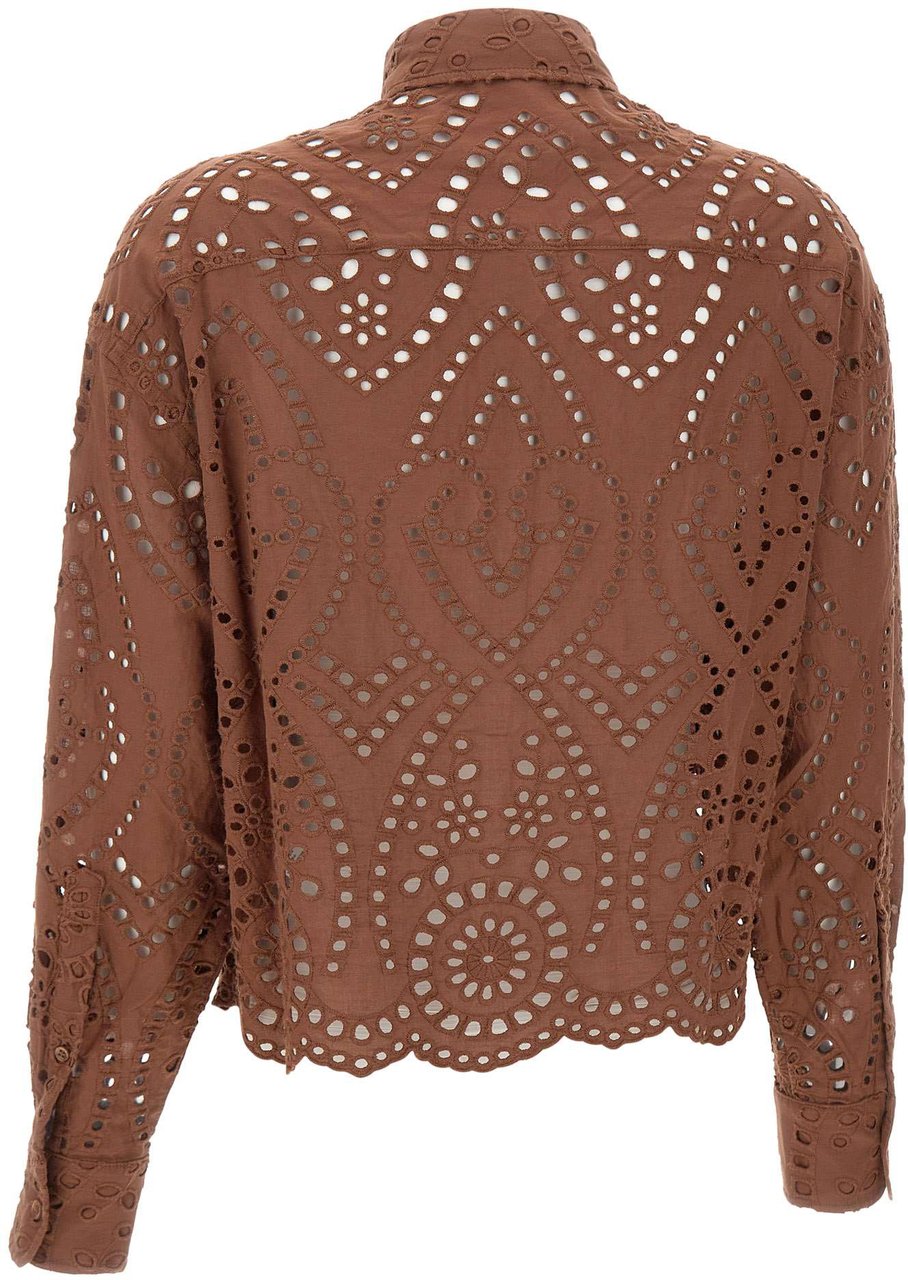 MC2 Saint Barth Shirts Brown Beige