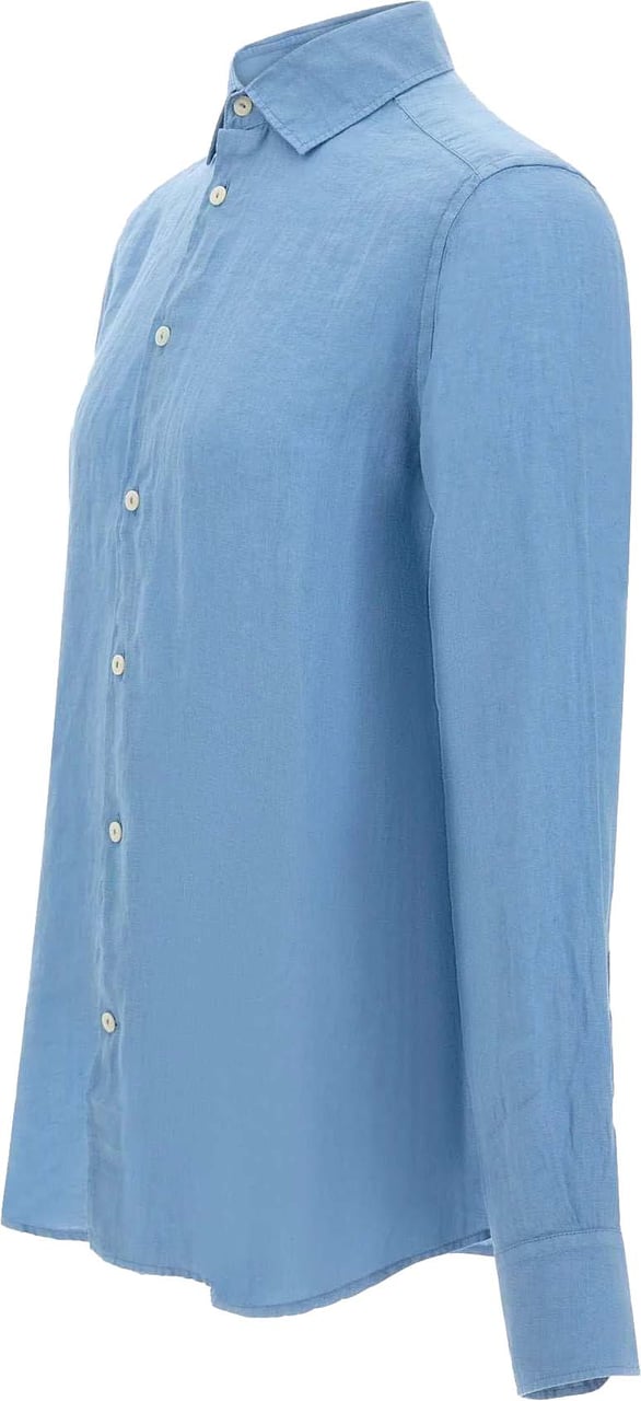 MC2 Saint Barth Shirts Azzurro Lichtblauw