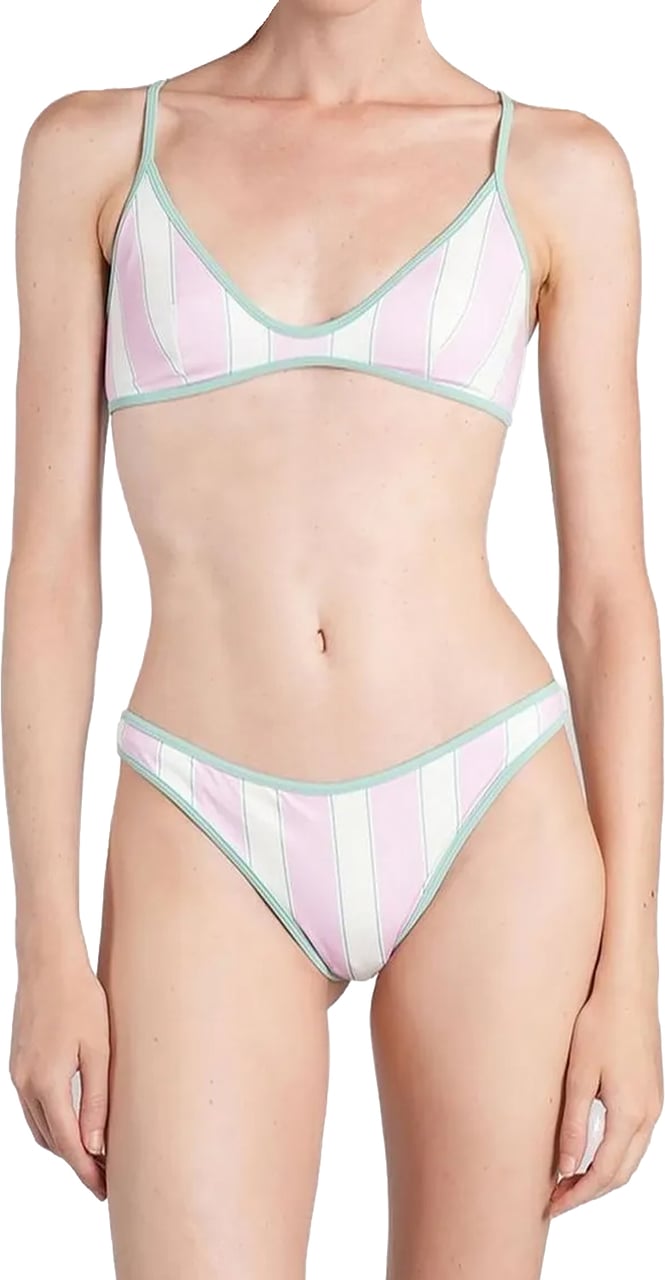 MC2 Saint Barth Sea Clothing Sb Beach Stripes 2153 Wit