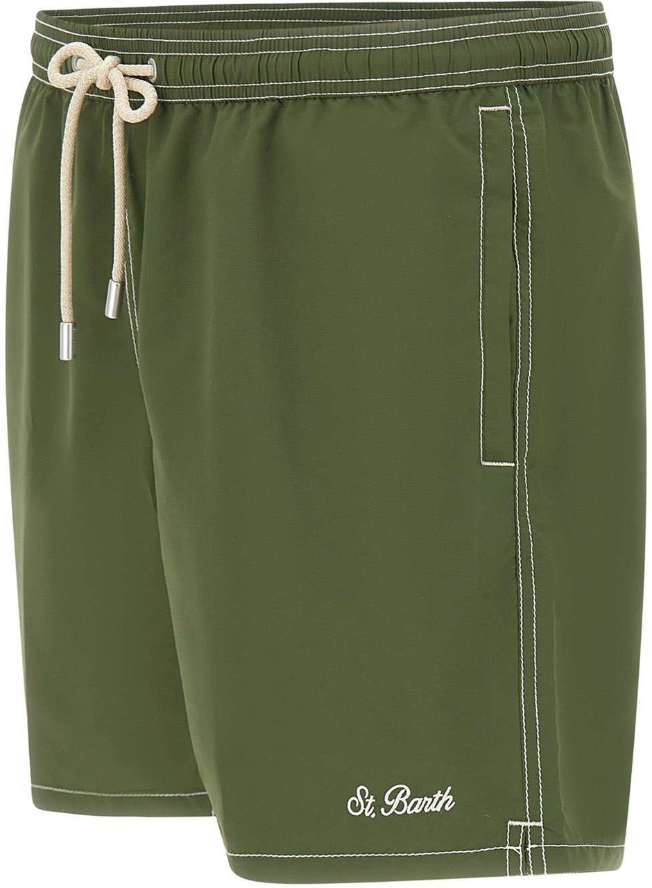 MC2 Saint Barth Sea Clothing Green Donkergroen