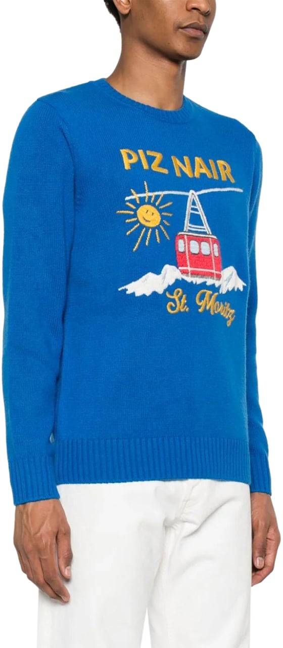 MC2 Saint Barth Sweaters Blue Blauw