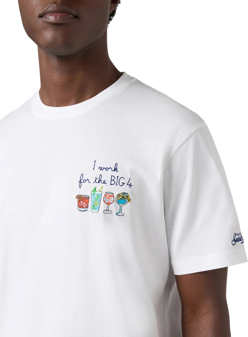 MC2 Saint Barth T-Shirts And Polos White Wit