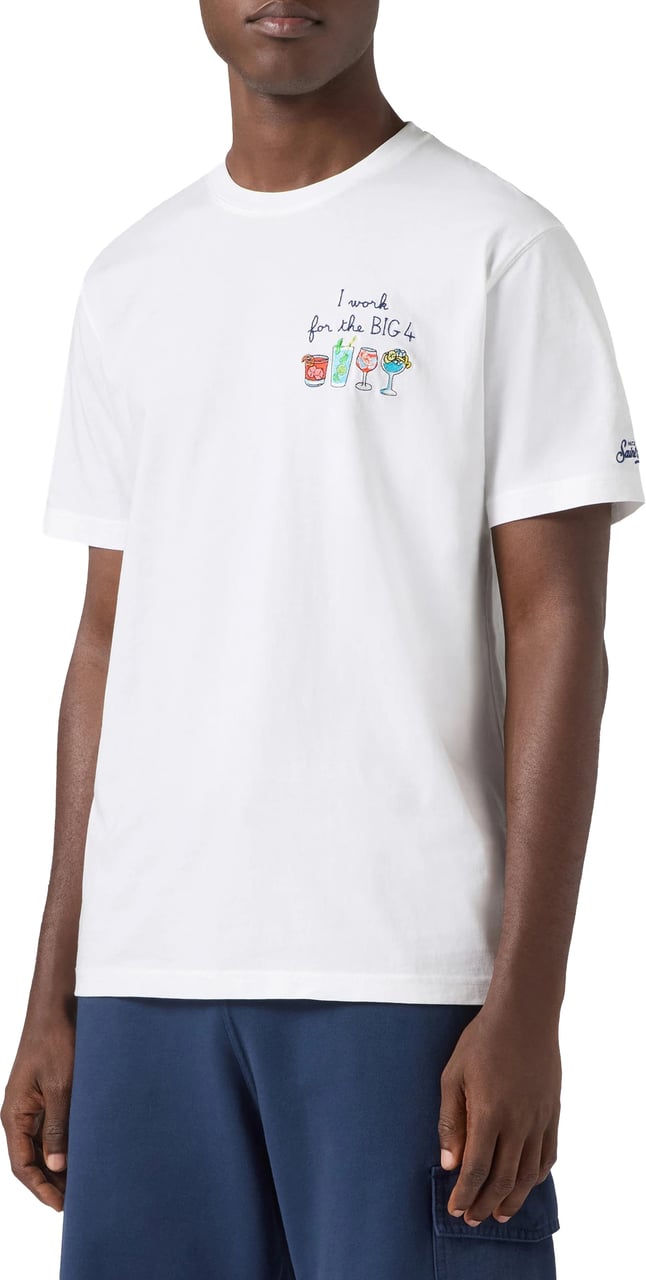 MC2 Saint Barth T-Shirts And Polos White Wit