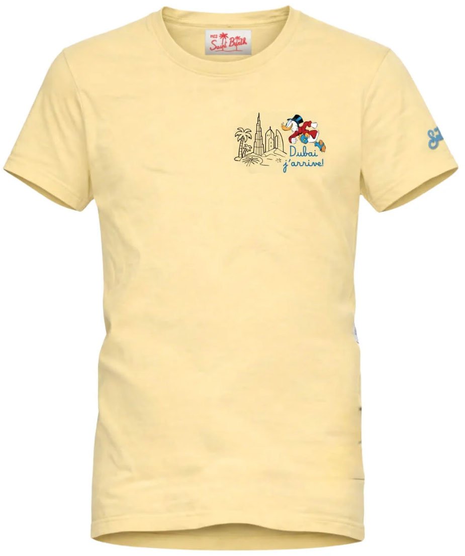 MC2 Saint Barth T-Shirts And Polos Giallo Geel