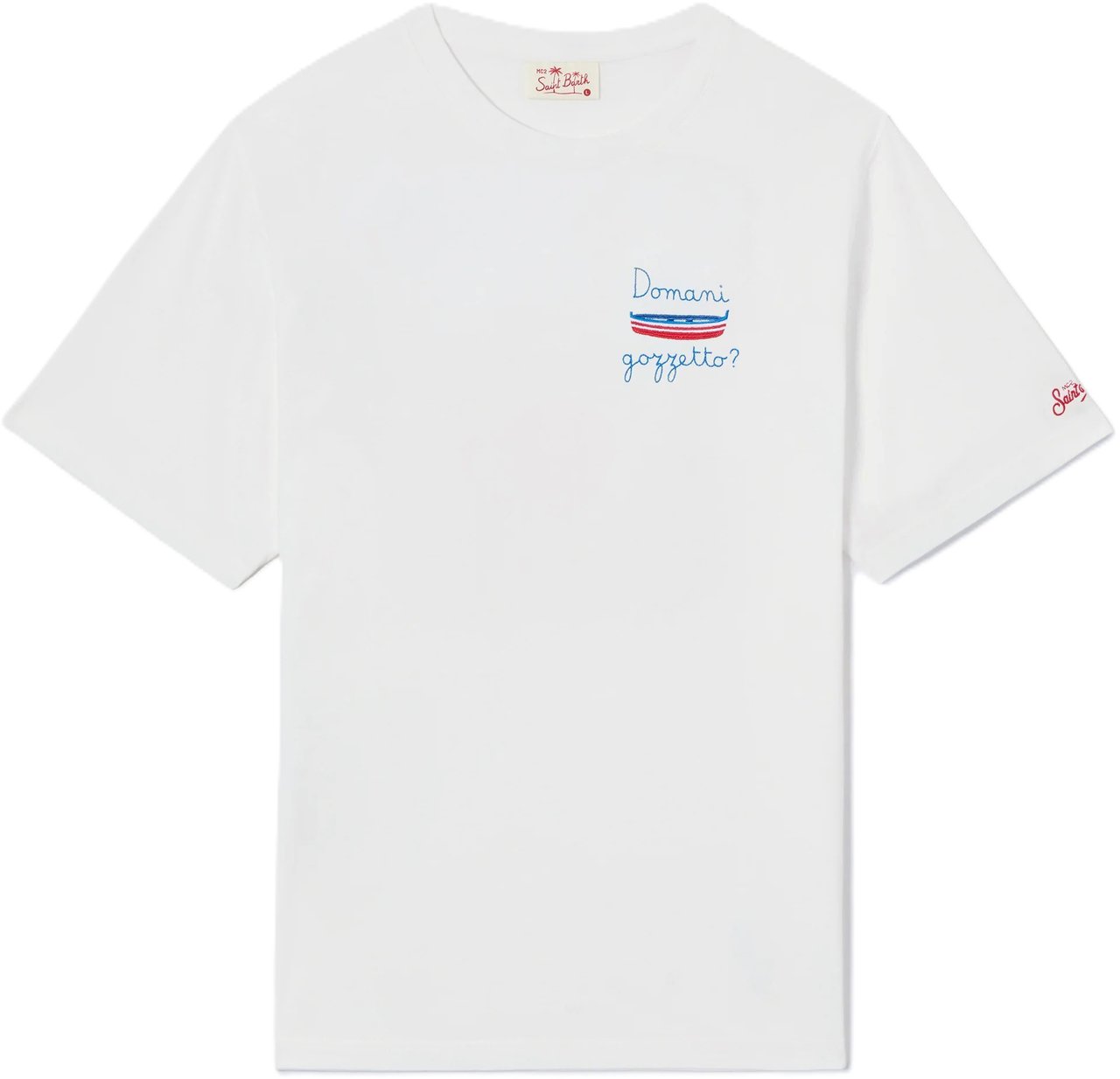 MC2 Saint Barth T-Shirts And Polos Bianco Wit
