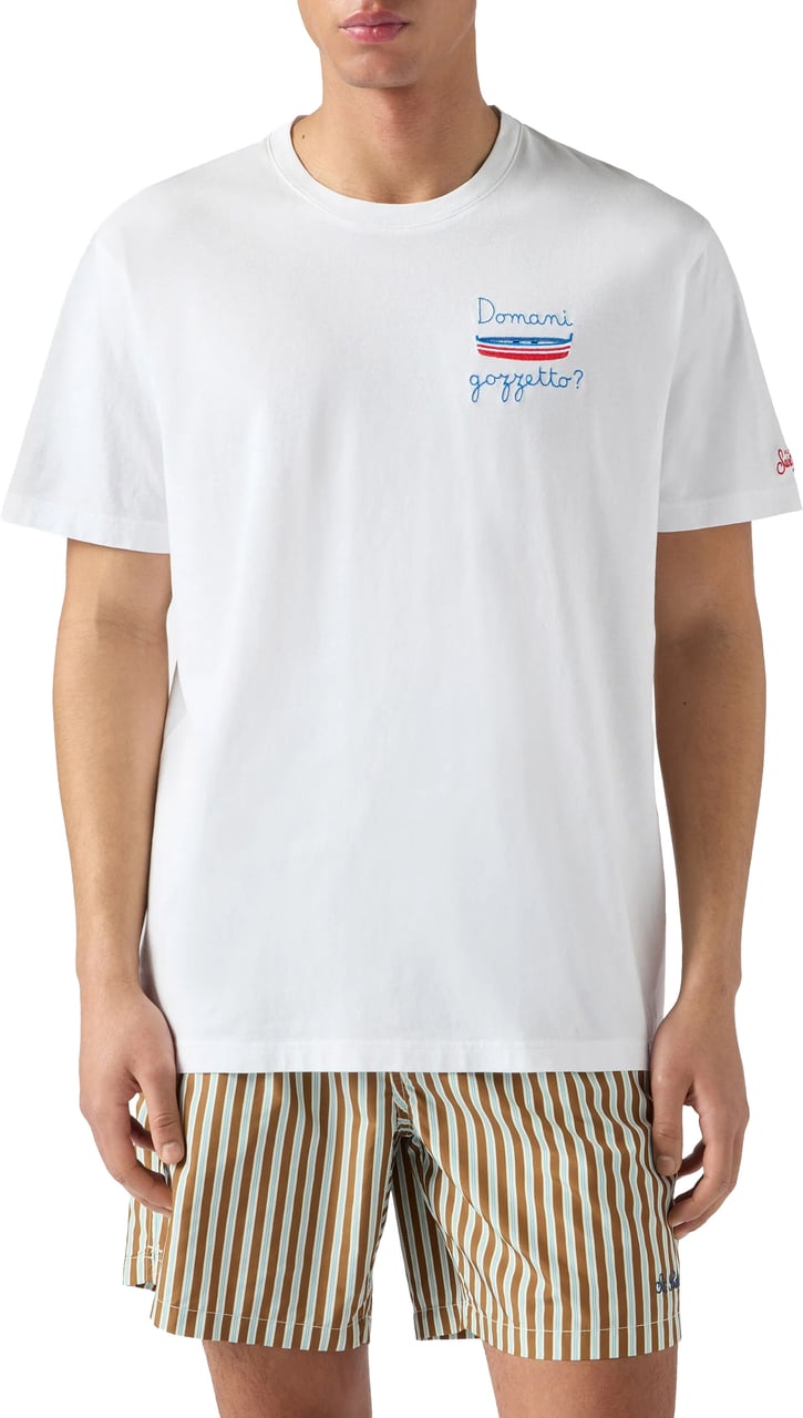 MC2 Saint Barth T-Shirts And Polos Bianco Wit