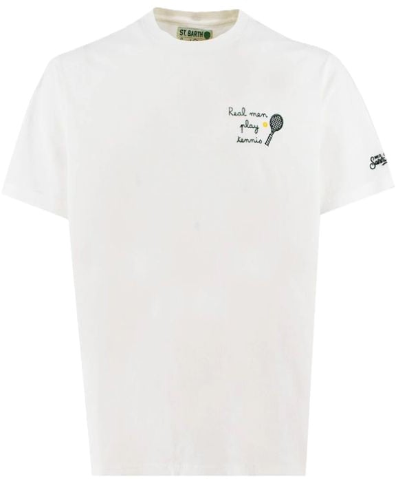 MC2 Saint Barth T-Shirts And Polos White Wit