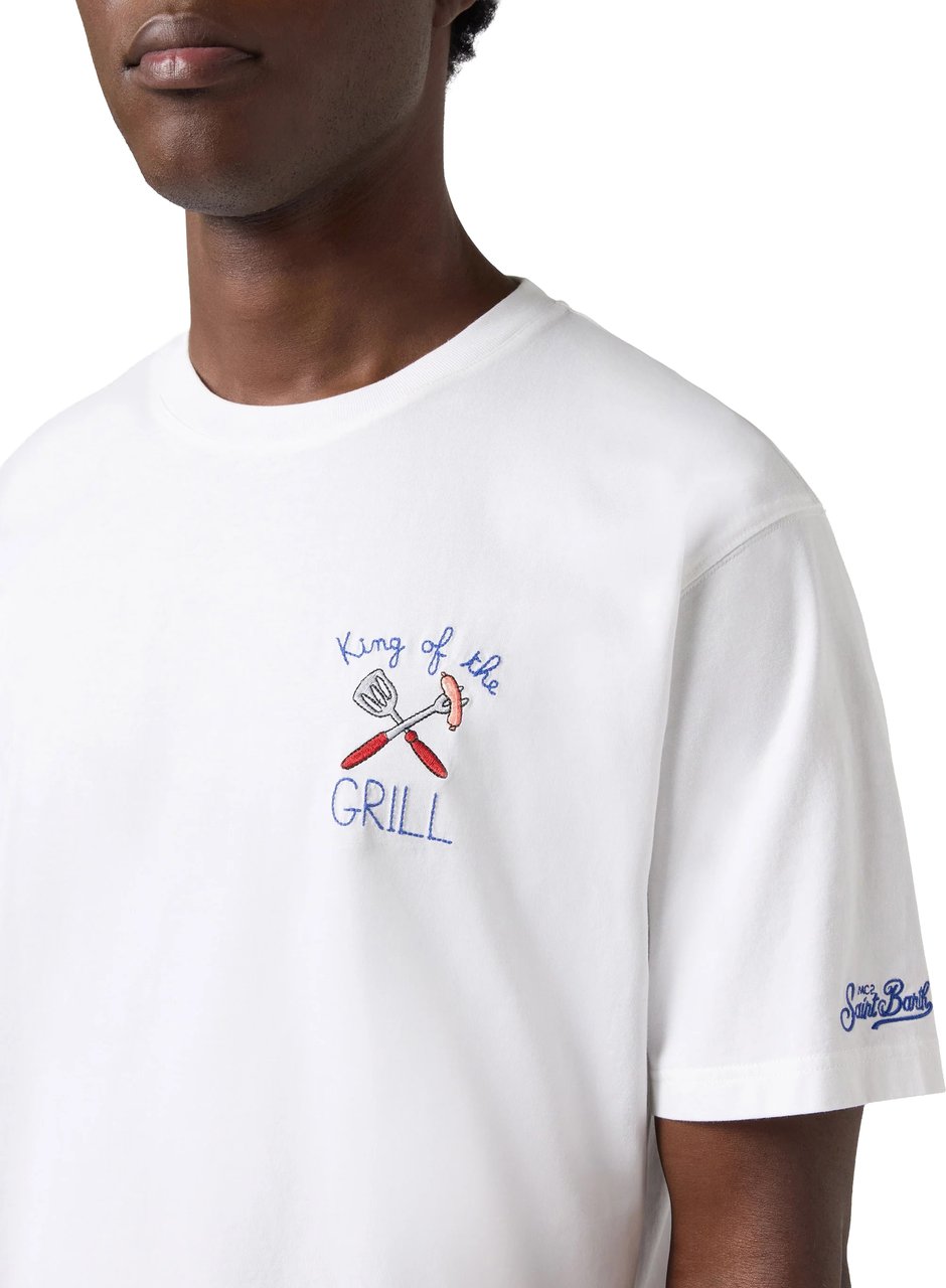 MC2 Saint Barth T-Shirts And Polos White Wit