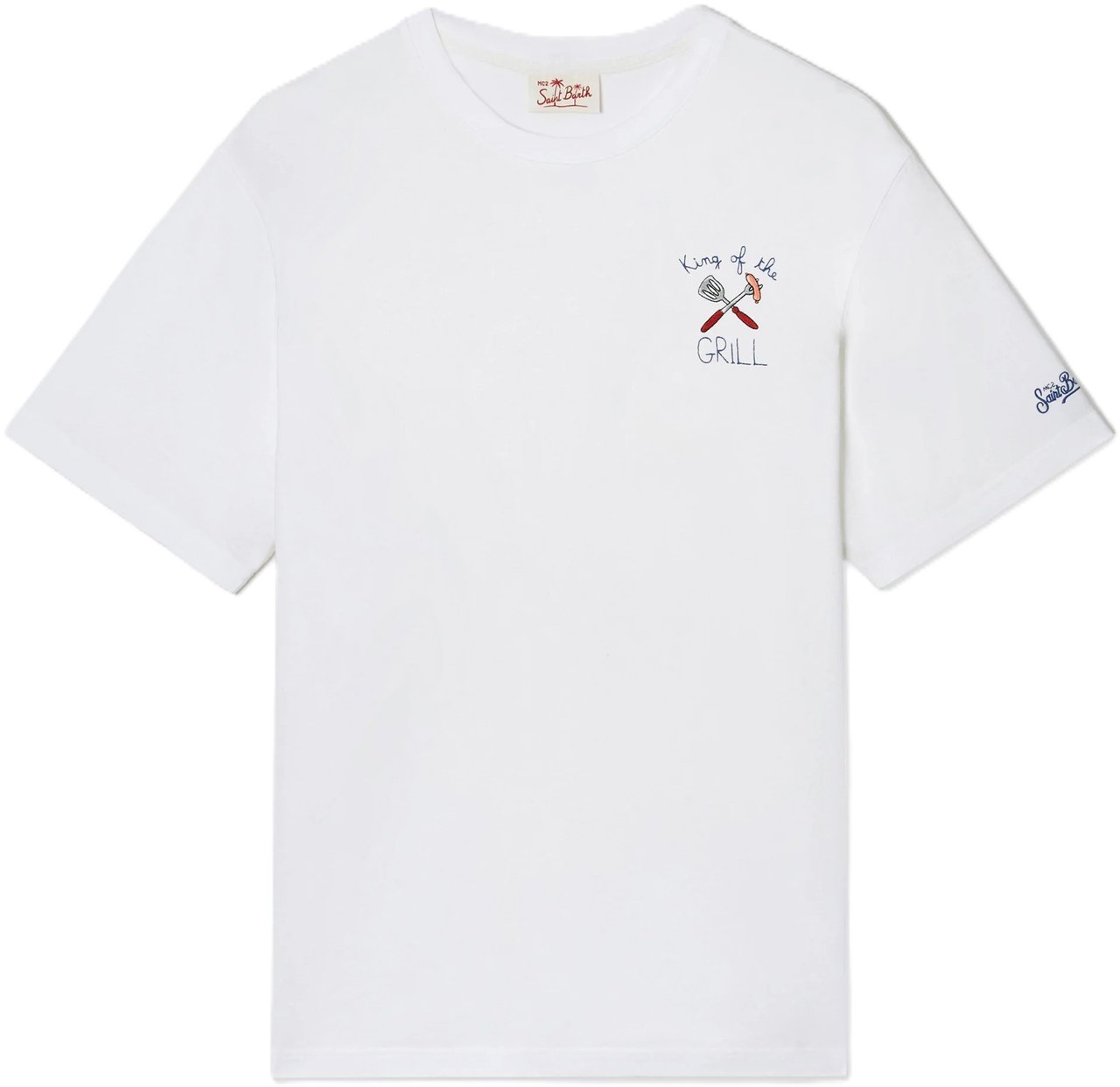 MC2 Saint Barth T-Shirts And Polos White Wit