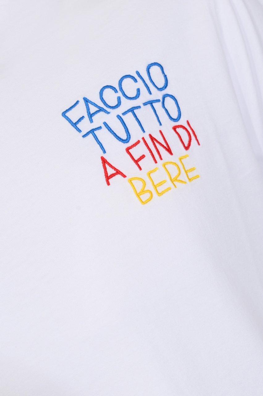 MC2 Saint Barth T-Shirts And Polos Fin Di Bere 01N Emb Wit