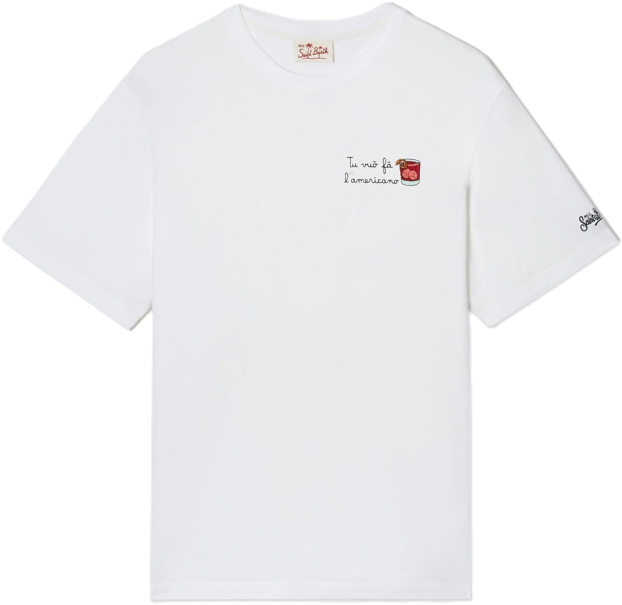 MC2 Saint Barth T-Shirts And Polos White Wit