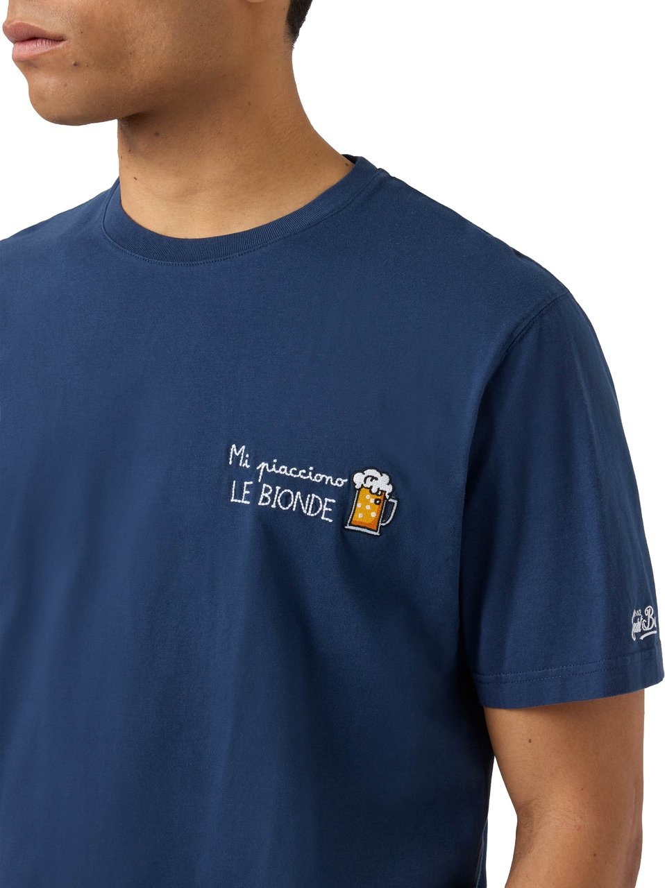 MC2 Saint Barth T-Shirts And Polos Blu Blauw