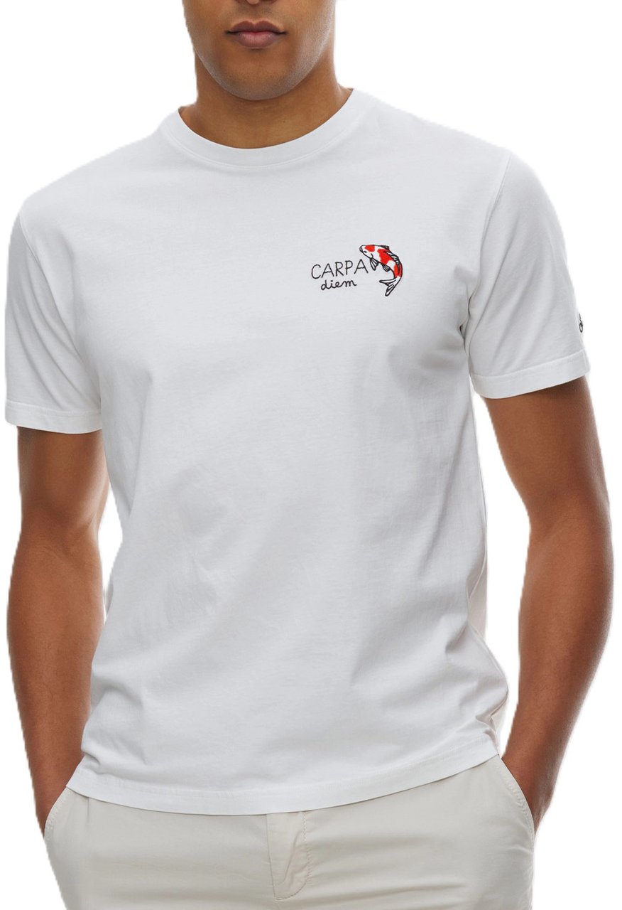MC2 Saint Barth T-Shirts And Polos White Wit