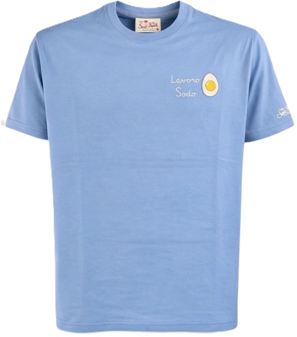 MC2 Saint Barth T-Shirts And Polos Azzurro Lichtblauw
