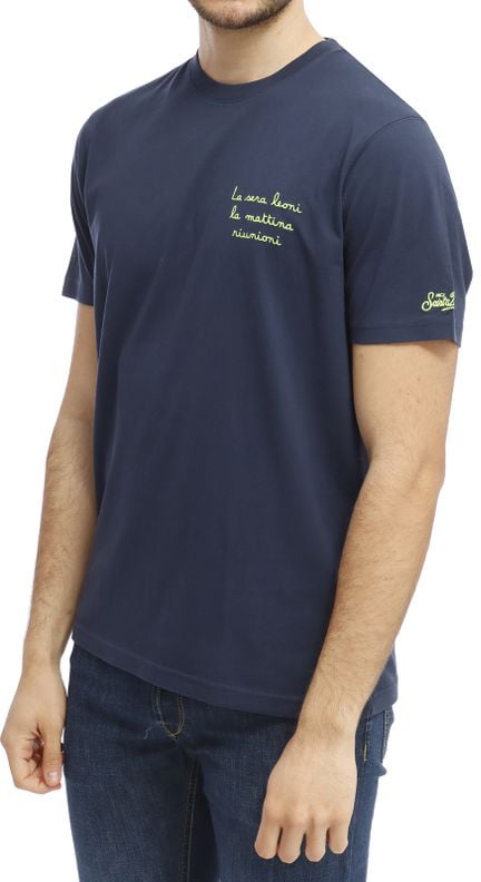 MC2 Saint Barth T-Shirts And Polos Blu Blauw