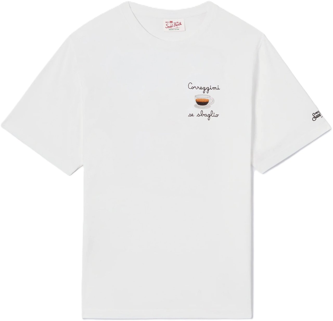 MC2 Saint Barth T-Shirts And Polos Beige Wit