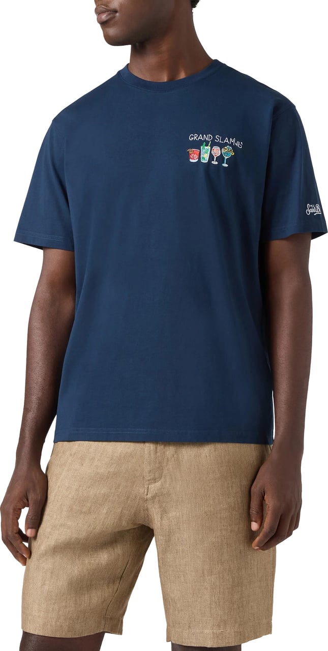 MC2 Saint Barth T-Shirts And Polos Blu Navy