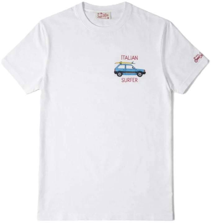 MC2 Saint Barth T-Shirts And Polos White Wit
