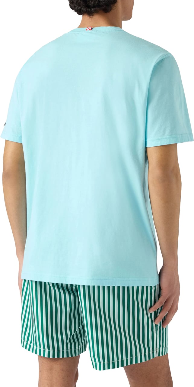 MC2 Saint Barth T-Shirts And Polos Azzurro Lichtblauw