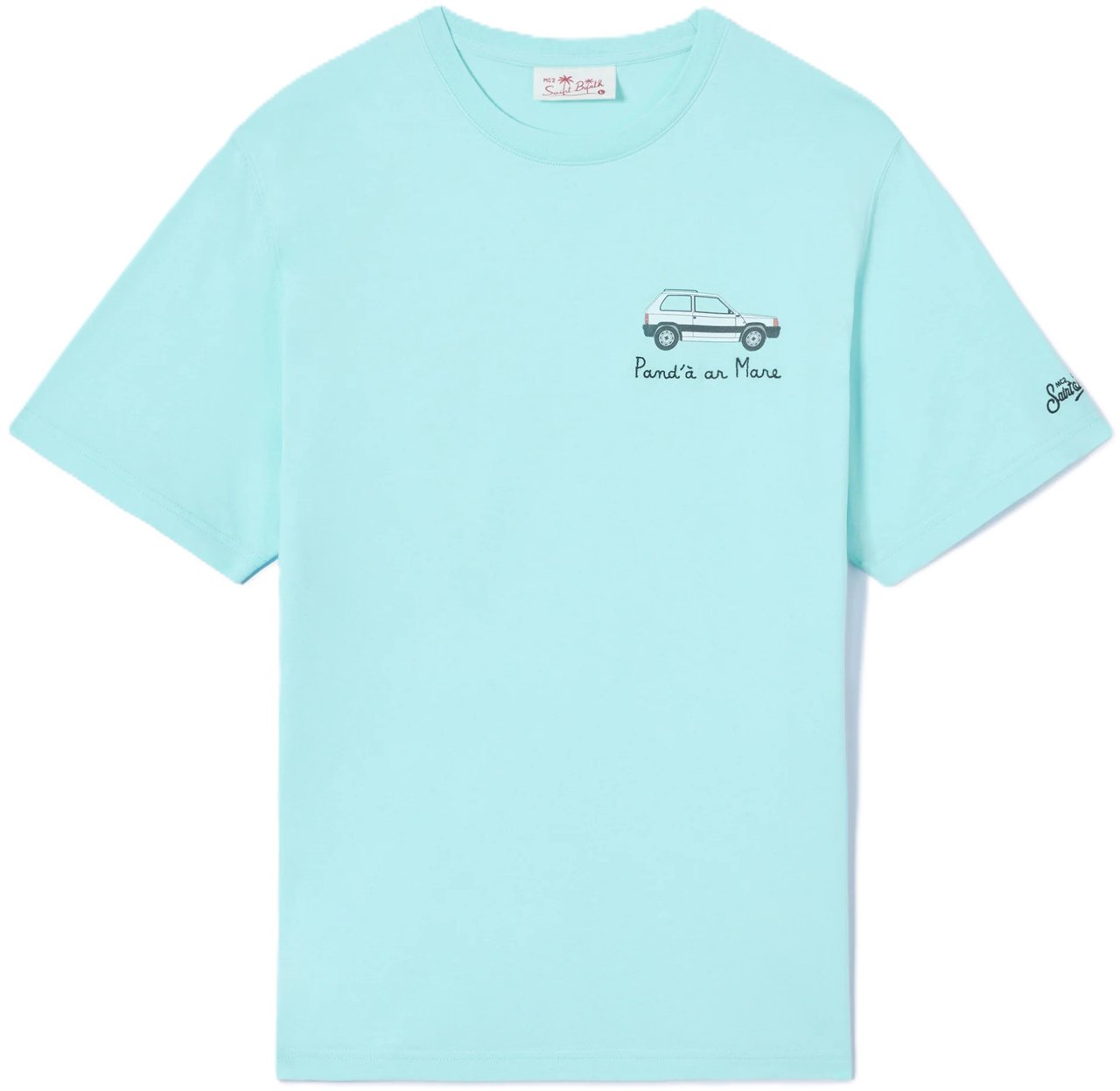 MC2 Saint Barth T-Shirts And Polos Azzurro Lichtblauw