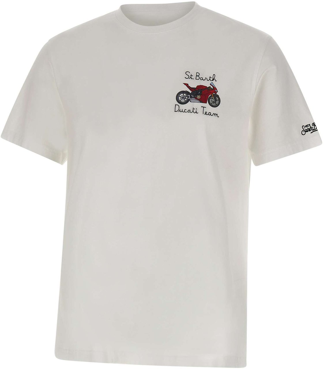 MC2 Saint Barth T-Shirts And Polos White Wit