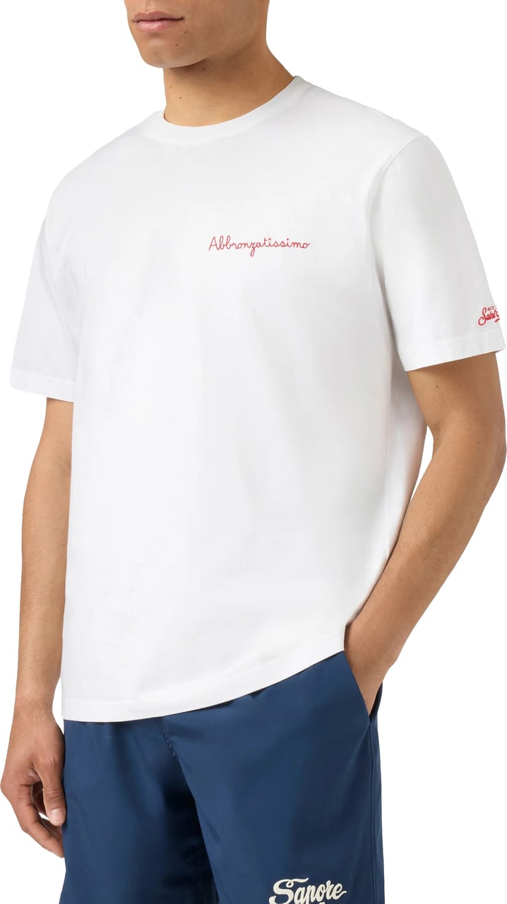 MC2 Saint Barth T-Shirts And Polos White Wit