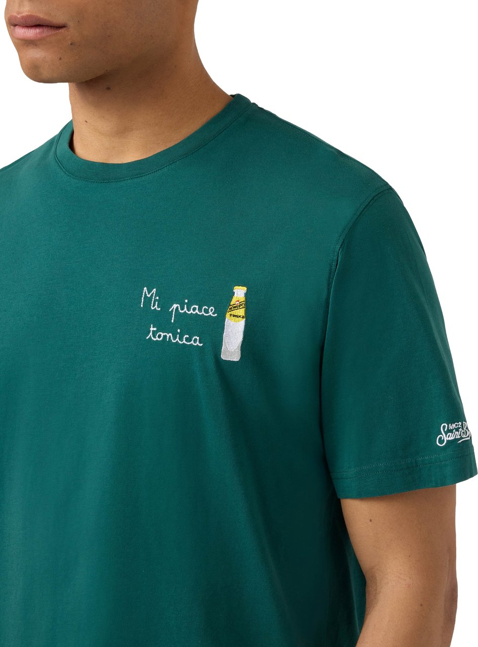 MC2 Saint Barth T-Shirts And Polos Verde Groen