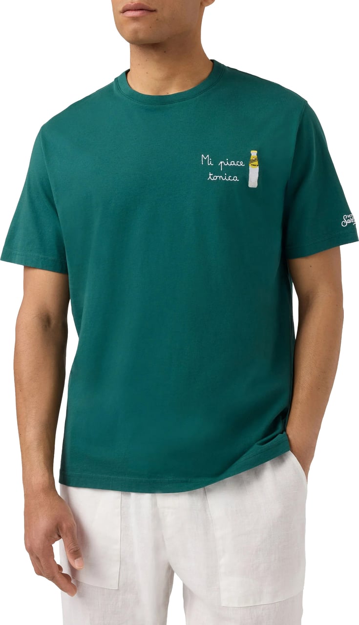 MC2 Saint Barth T-Shirts And Polos Verde Groen