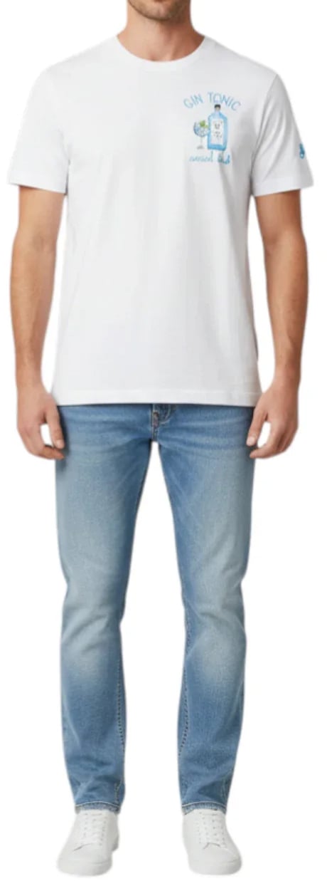 MC2 Saint Barth T-Shirts And Polos White Wit
