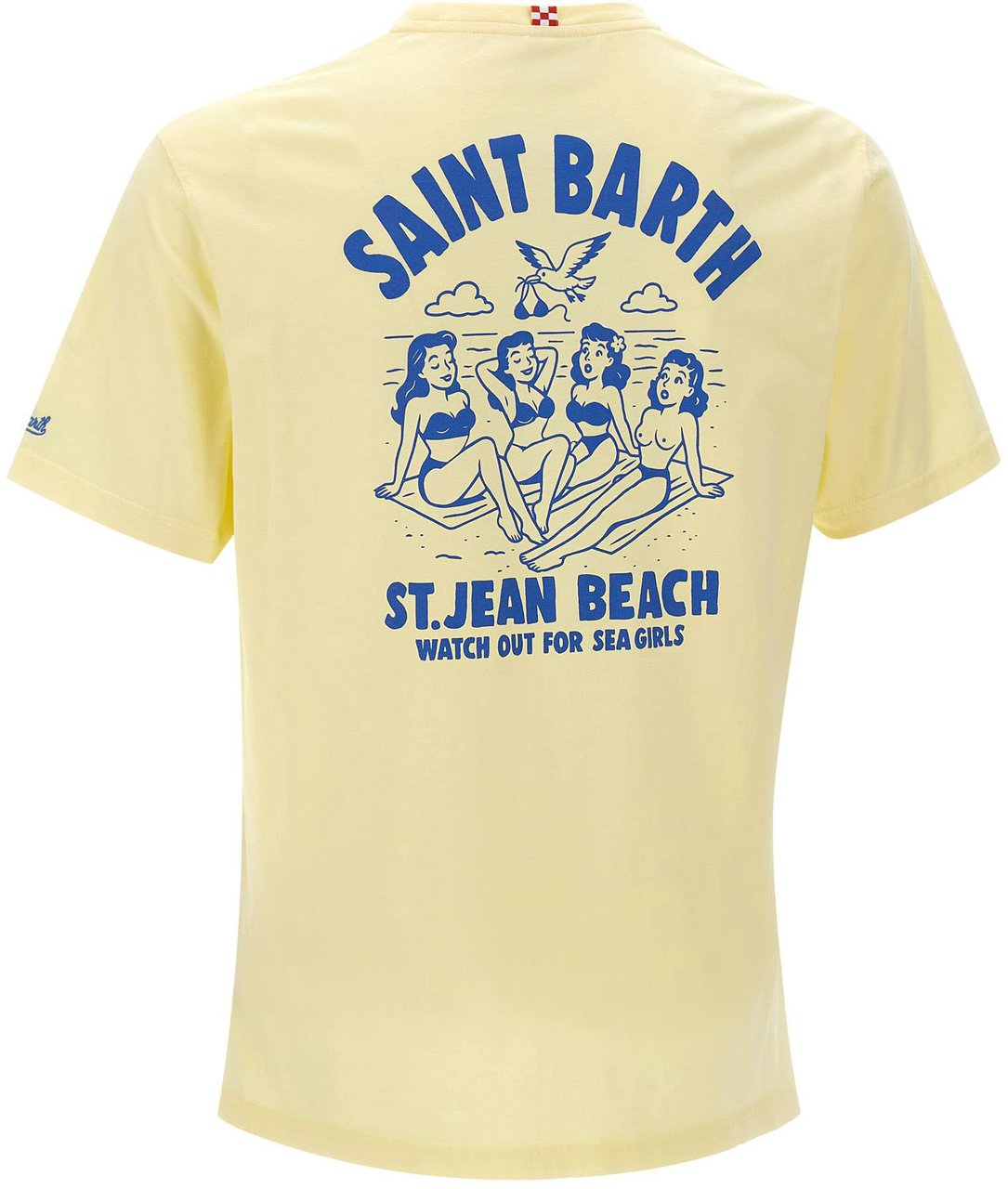 MC2 Saint Barth T-Shirts And Polos Yellow Geel