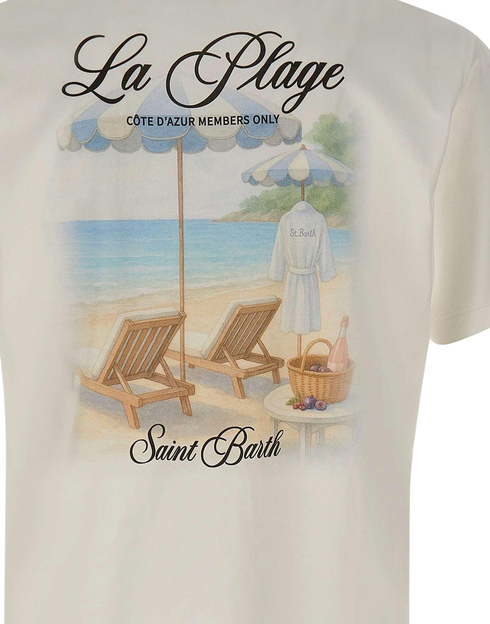 MC2 Saint Barth T-Shirts And Polos White Wit