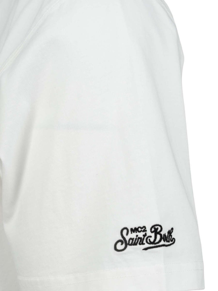 MC2 Saint Barth T-Shirts And Polos White Wit