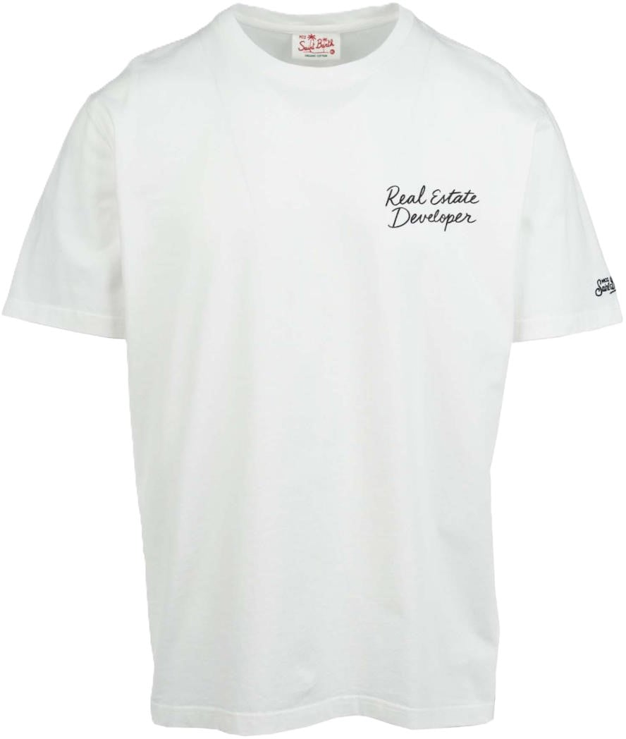 MC2 Saint Barth T-Shirts And Polos White Wit