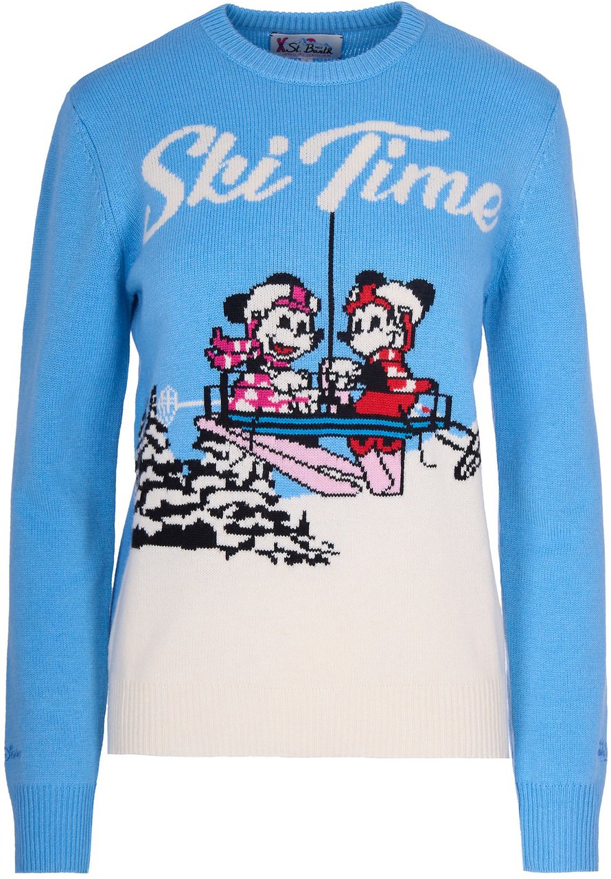 MC2 Saint Barth Sweaters Clear Blue Blauw