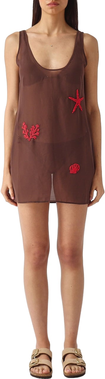 MC2 Saint Barth Dresses Marrone Bruin