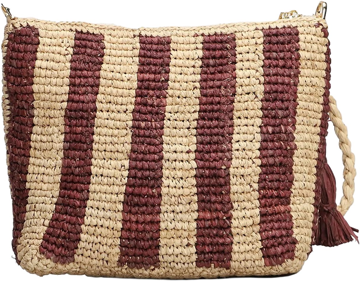 MC2 Saint Barth Bags Stripes S V 18 Emb Beige