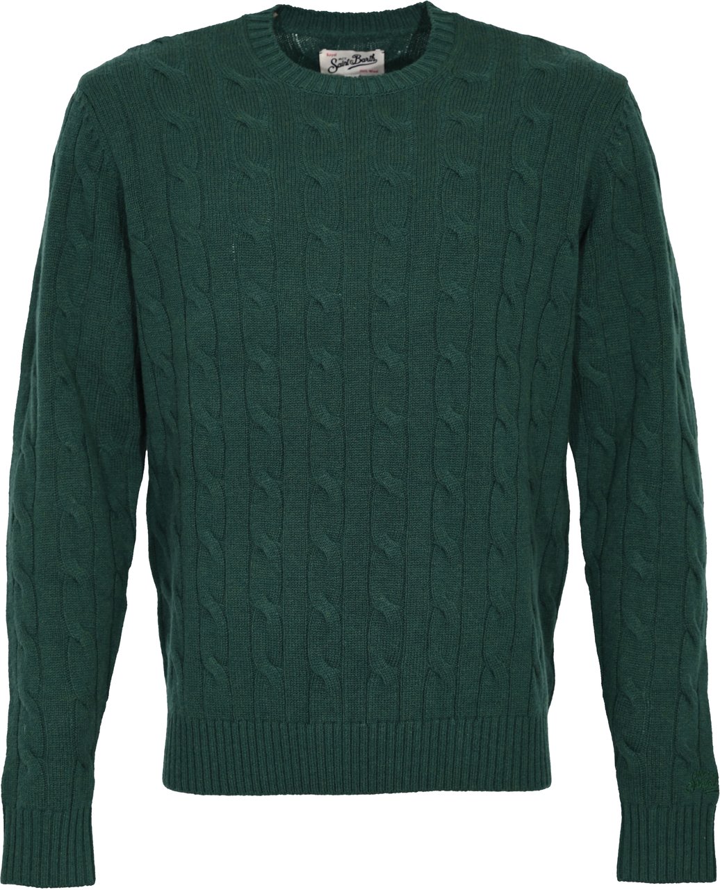 MC2 Saint Barth Sweaters 51 British Green Groen