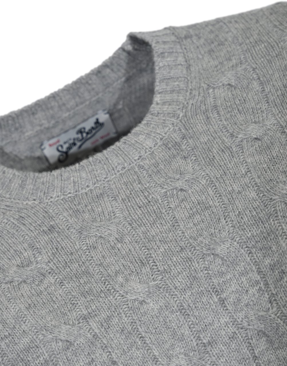 MC2 Saint Barth Sweaters 15Ml Light Melange Lichtgrijs