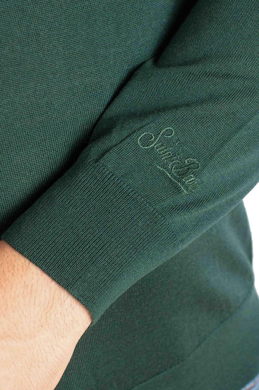 MC2 Saint Barth Sweaters 51 British Green Groen