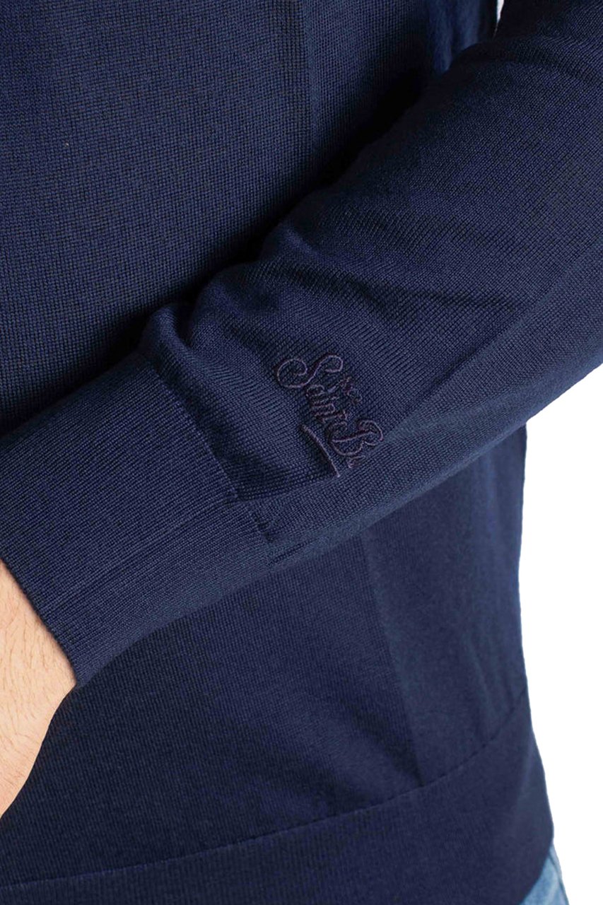 MC2 Saint Barth Sweaters 62 Night Blue Blauw