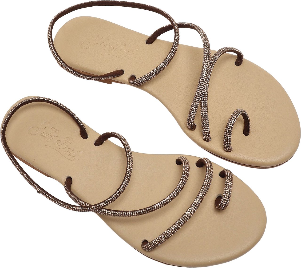 MC2 Saint Barth Sandals Bronzo Beige