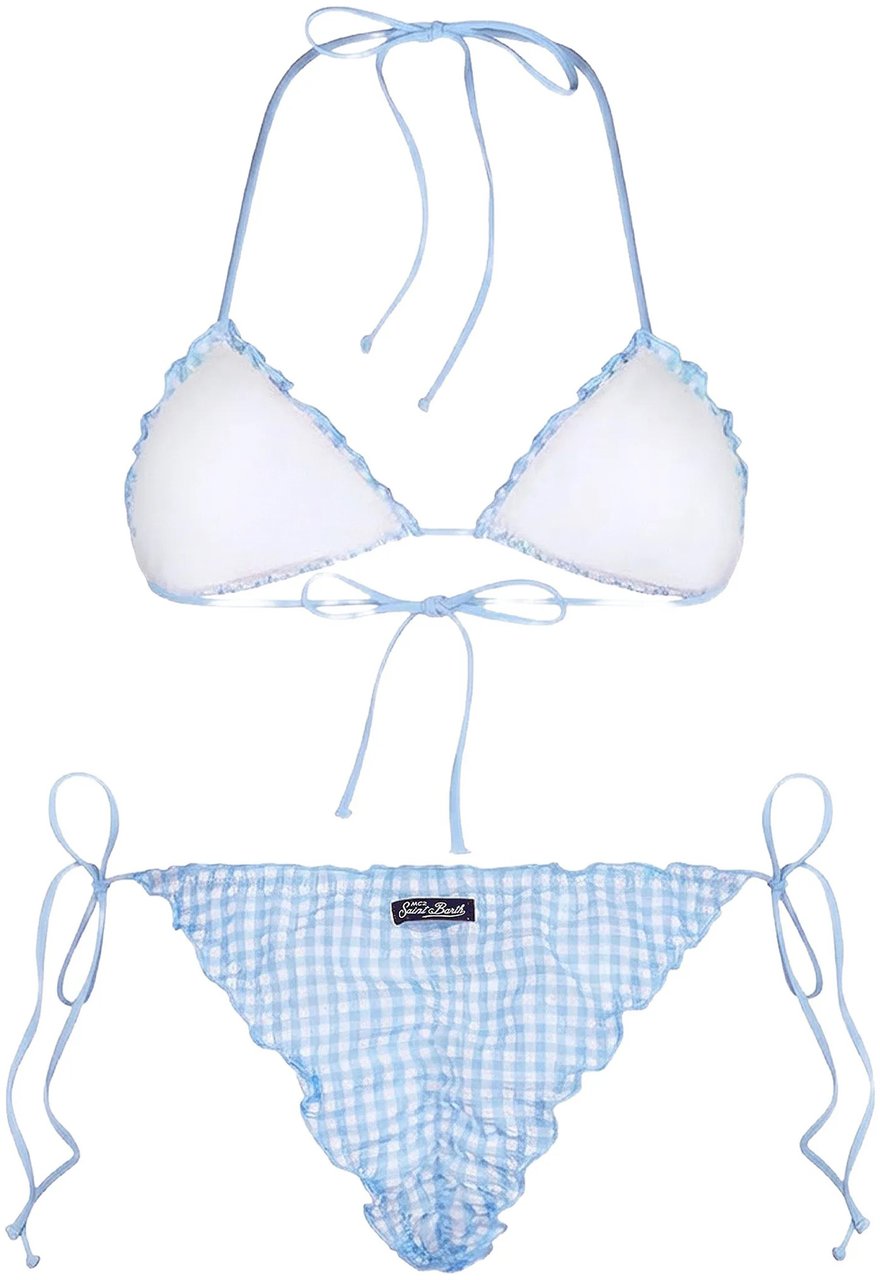 MC2 Saint Barth Sea Clothing Seersucker Vichy 31 Divers