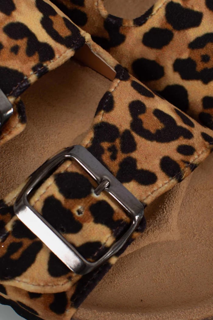 MC2 Saint Barth Sandals Leopard Beige