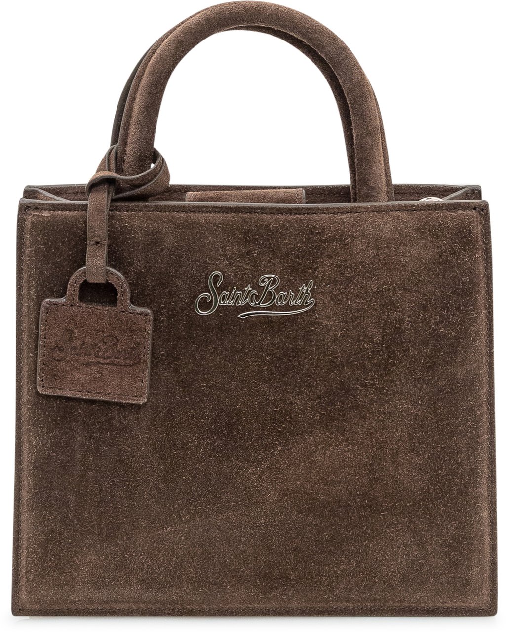 MC2 Saint Barth MC2 Saint Barth Borsa Shop Bag Midi Bruin