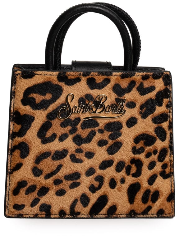 MC2 Saint Barth Bags Leo Brushed Leather 18 Dierenprint